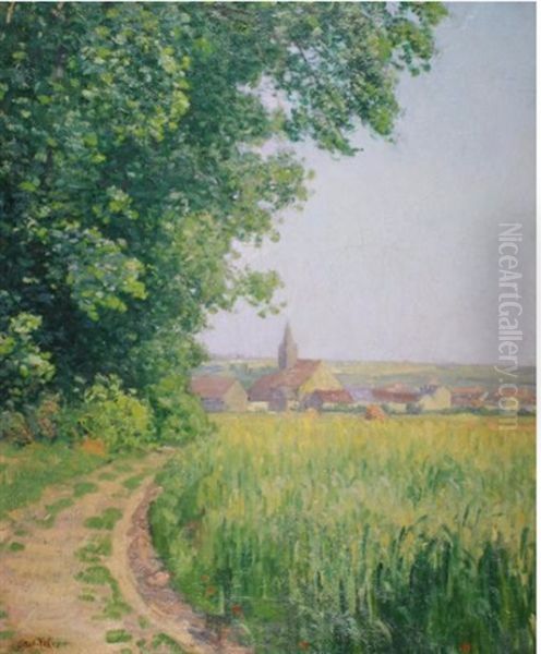 Le Chemin De Campagne Oil Painting by Leon Giran-Max