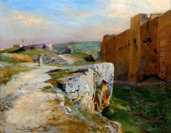 Paysage D'algerie Oil Painting by Eugene Alexis Girardet