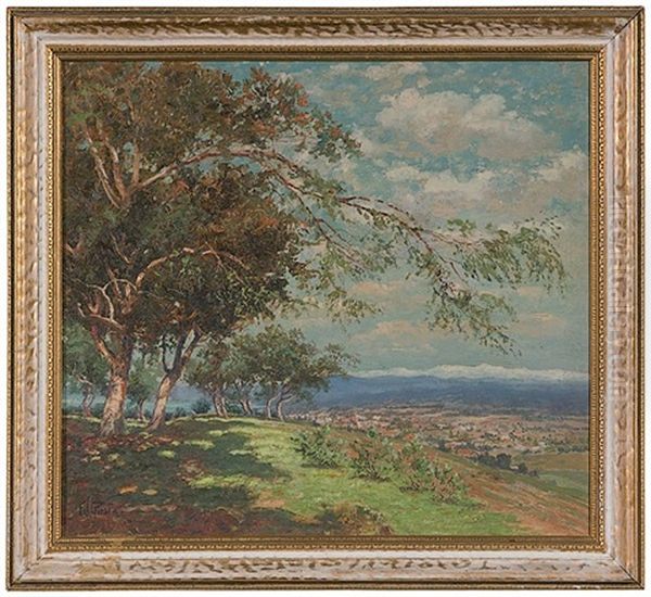 California Landscape Oil Painting by Frank Joseph Girardin