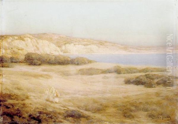 La Cote D'afrique Au Maroc Oil Painting by Louis Auguste Girardot