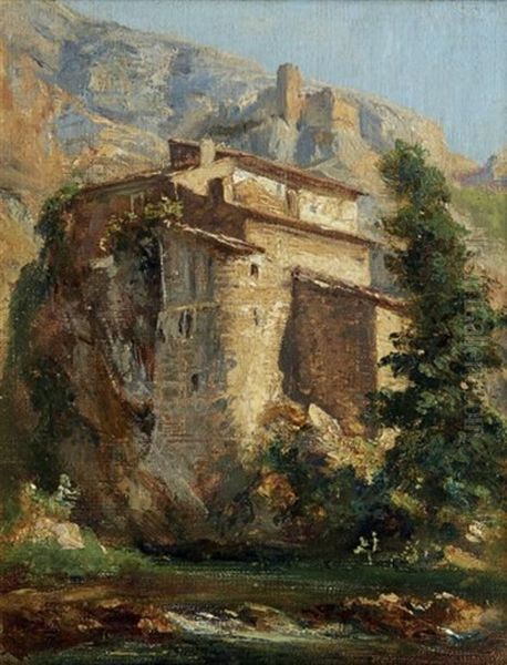 Forteresse Oil Painting by Andre Giroux