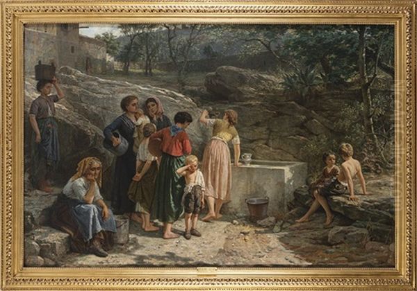 La Siccita Oil Painting by Bartolomeo Giuliano