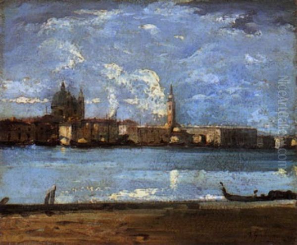 Impressione Veneziana Oil Painting by Bartolomeo Giuliano