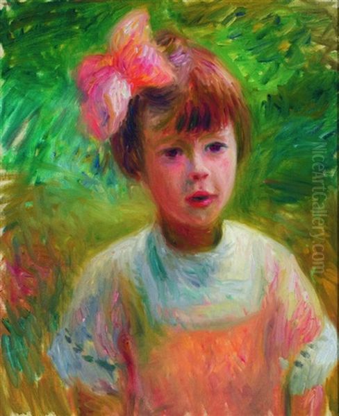 Paulette Oil Painting by William Glackens