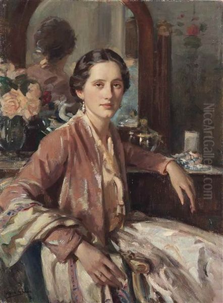 The Beloved Oil Painting by Wilfred Gabriel De Glehn