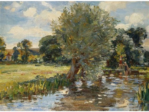 Stratford Tony Oil Painting by Wilfred Gabriel De Glehn