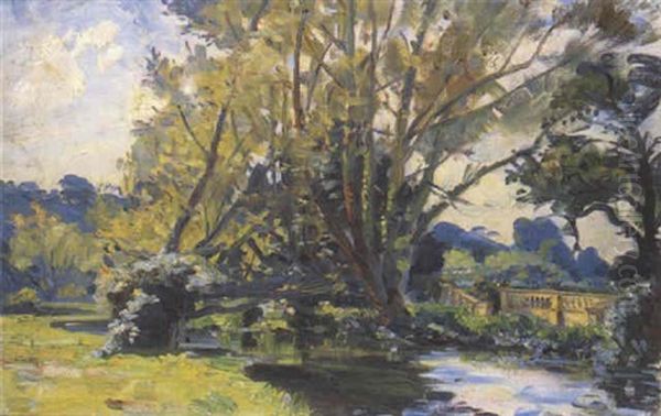 In Wilton Park by Wilfred Gabriel De Glehn