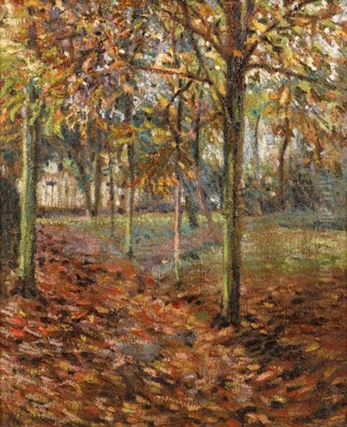 Les Arbres En Automne Oil Painting by Albert Gleizes