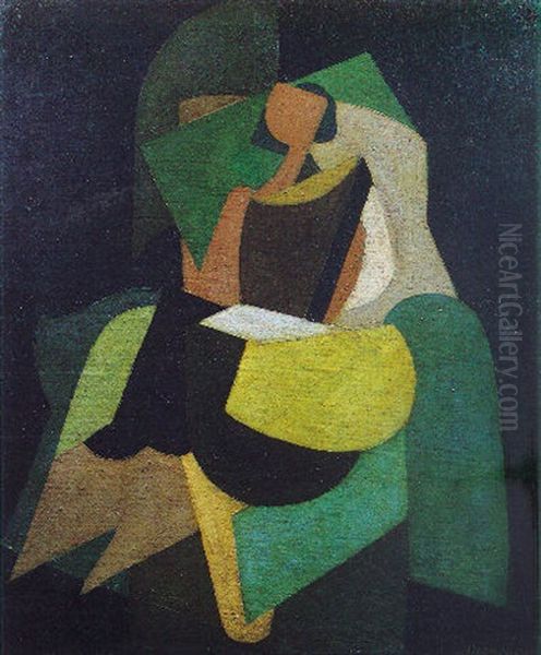 La Femme Assise by Albert Gleizes