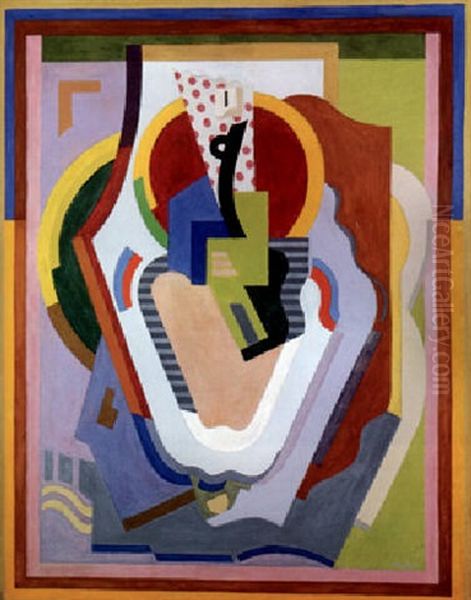 Madonna And Child Oil Painting by Albert Gleizes