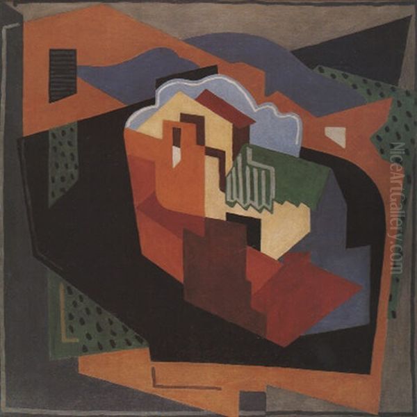 Serrieres Oil Painting by Albert Gleizes