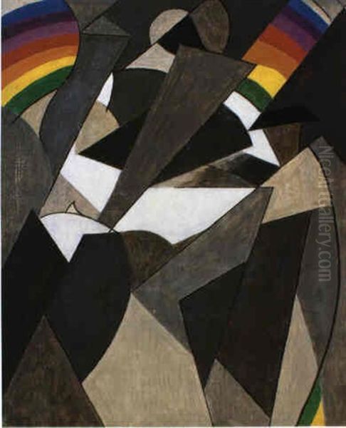 Matador Et Arc-en-ciel Oil Painting by Albert Gleizes