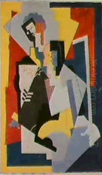 Les Musiciens Oil Painting by Albert Gleizes