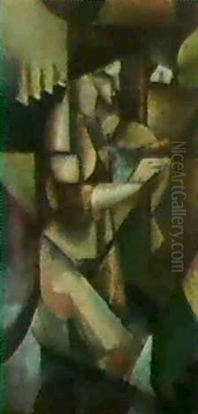 La Baigneuse Oil Painting by Albert Gleizes