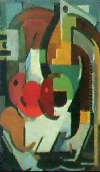 Nature Morte - 1916 Oil Painting by Albert Gleizes