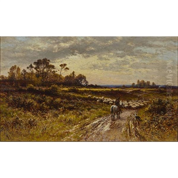 Wilmington Common, Kent by Alfred Augustus Glendening Sr.