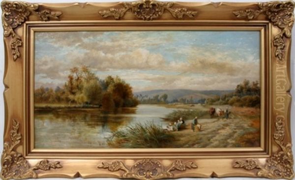 Untitled Oil Painting by Alfred Augustus Glendening Sr.