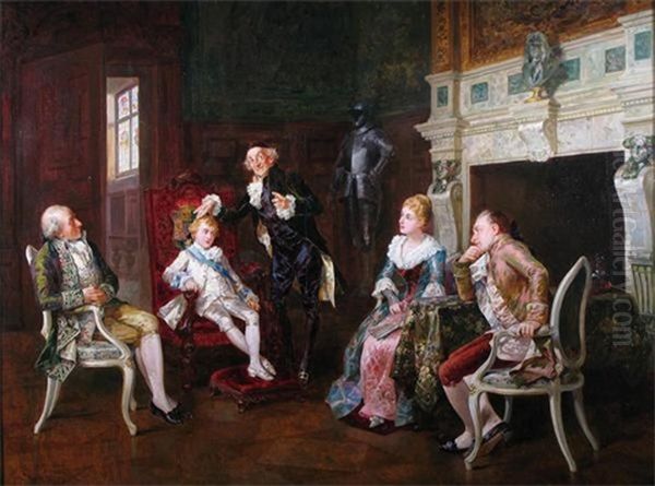 Great Expectations Oil Painting by Henry Gillard Glindoni