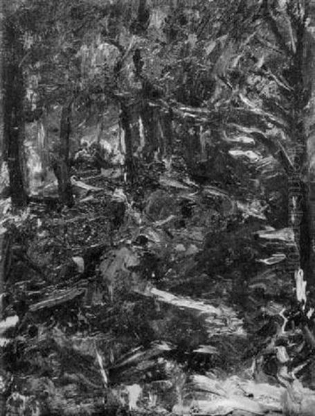 Wooded Landscape by Henry J. Glintenkamp