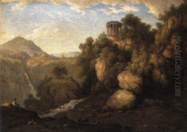 A View Of Tivoli Oil Painting by John Glover