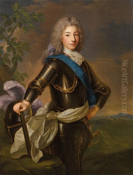 Bildnis Louis Francois De Bourbon, Prince De Conti (1717-1776) Oil Painting by Pierre Gobert