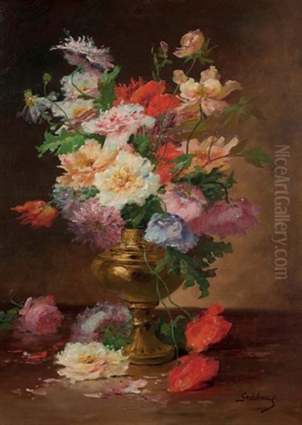 Bouquet De Fleurs by Alfred Godchaux