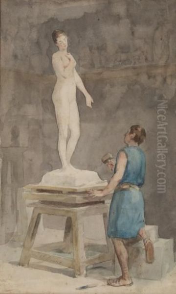 Pygmalion Oil Painting by John Henry Frederick Bacon