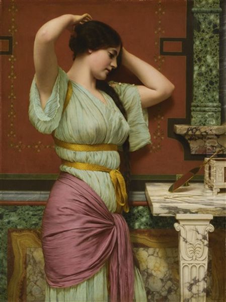 Julia Oil Painting by John William Godward