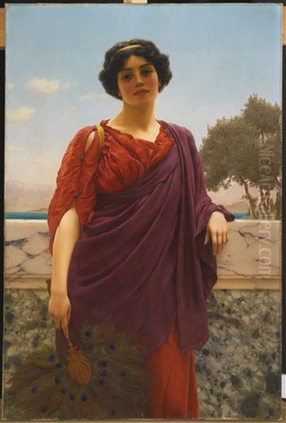 Rendez-vous Oil Painting by John William Godward