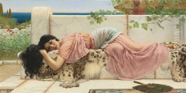 When The Heart Is Young Oil Painting by John William Godward