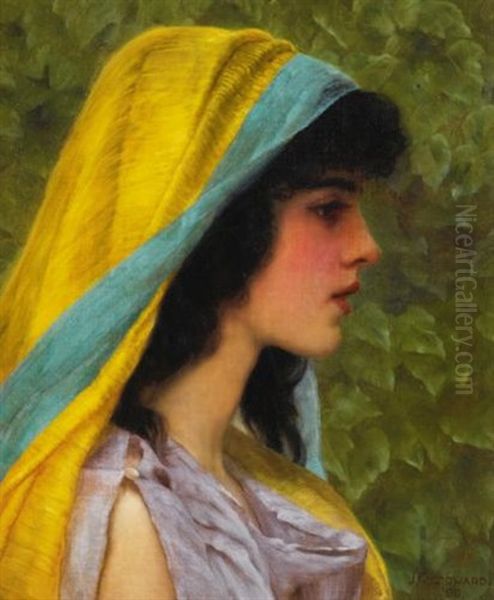 Melissa Oil Painting by John William Godward