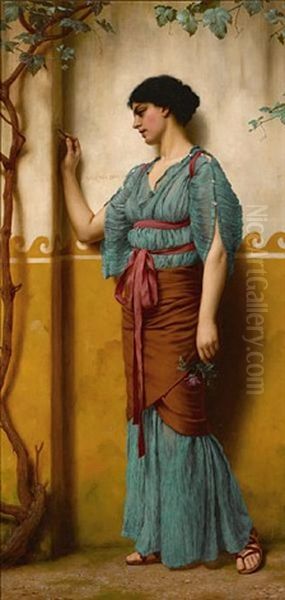 The Trysting Place Oil Painting by John William Godward