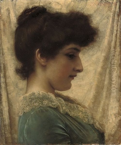 Dora Oil Painting by John William Godward