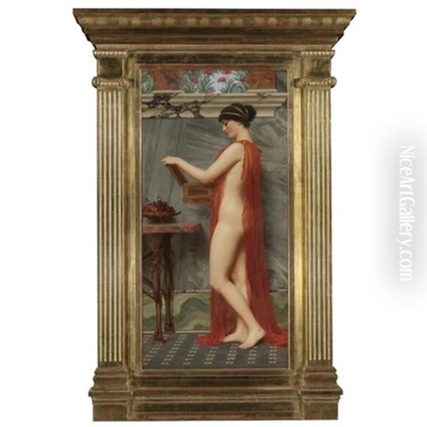 The Jewel Box Oil Painting by John William Godward