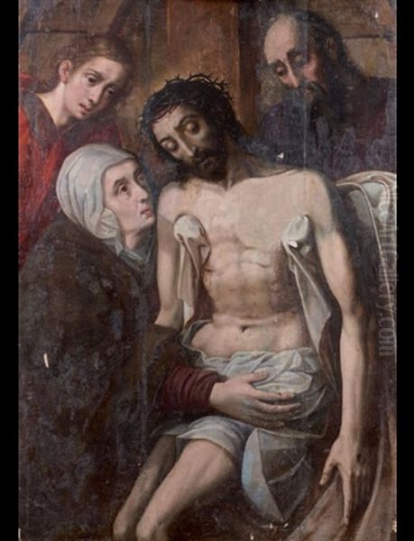 La Deposition Du Christ by Hugo Van Der Goes