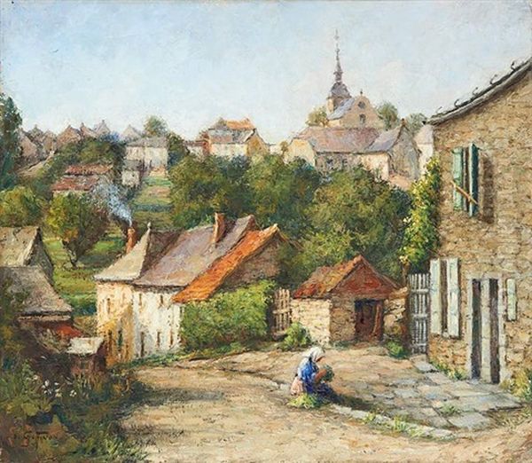 Autour Du Village by Aristide Goffinon