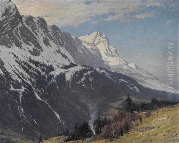 Zugspitzmassiv by Heinrich Gogarten