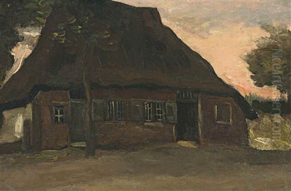 Boerderij Oil Painting by Vincent Van Gogh