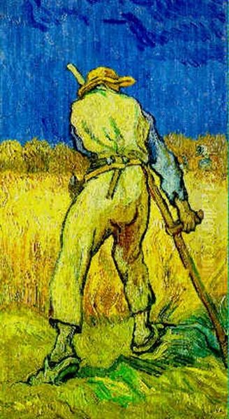 Le Moissonneur Oil Painting by Vincent Van Gogh