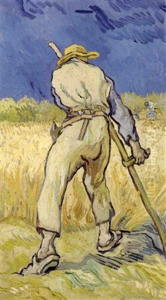 Le Moissonneur Oil Painting by Vincent Van Gogh