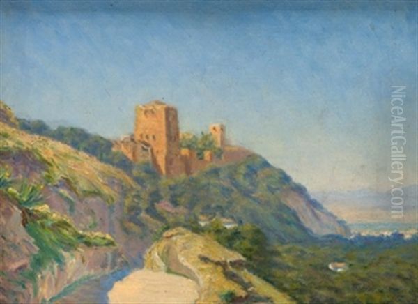 Paisaje Oil Painting by Eugenio Gomez Mir