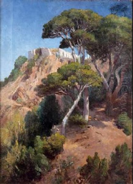 Paisaje Oil Painting by Eugenio Gomez Mir