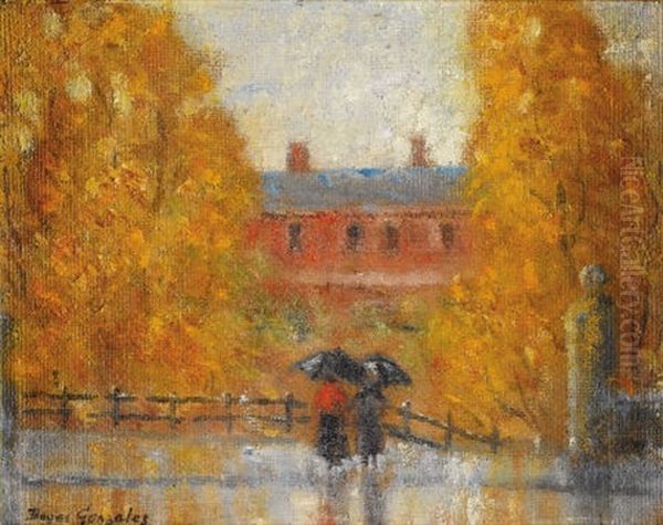 Between Morningside Showers Oil Painting by Boyer Gonzales