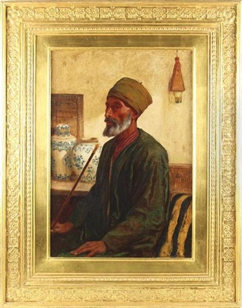 Patriarch Oil Painting by Frederick Goodall