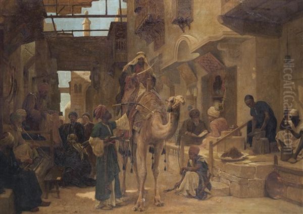 The Sword Of The Faithful Oil Painting by Frederick Goodall