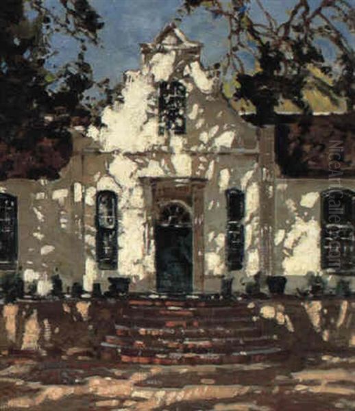 Neethlingshof Oil Painting by Robert Gwelo Goodman