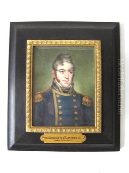 Portrait Of Commander William Bainbridge Oil Painting by Sarah Goodridge