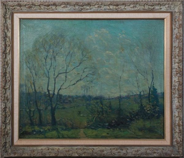 Spring Landscape Oil Painting by Arthur Clifton Goodwin