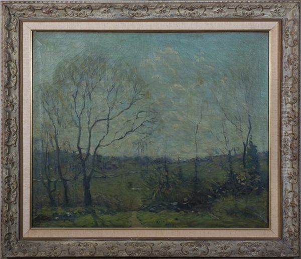 Spring Landscape Oil Painting by Arthur Clifton Goodwin