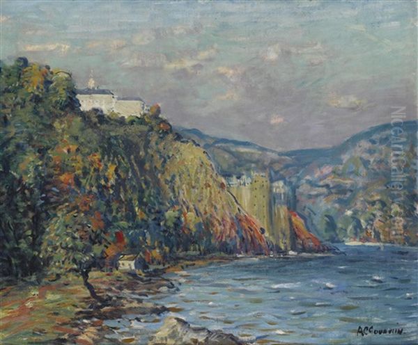 Landscape Of West Point Oil Painting by Arthur Clifton Goodwin